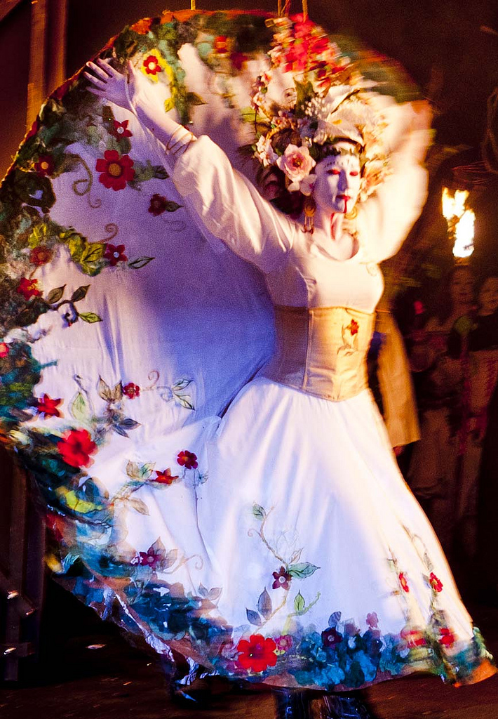 The May Queen at Fire Arch by Ellen Duffy