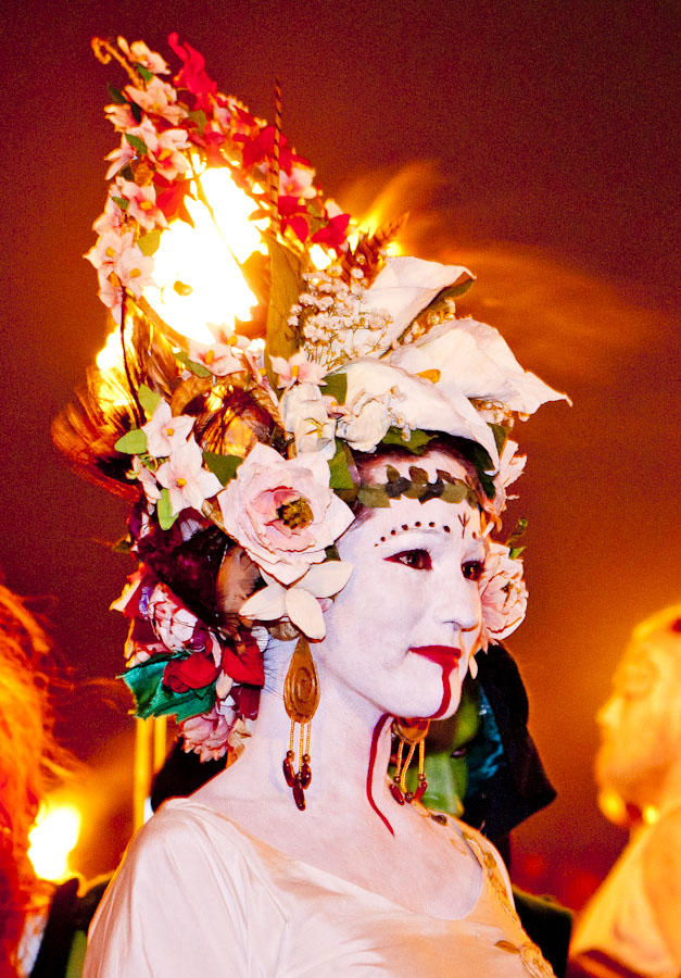 Erin as Beltane Fire Society's May Queen