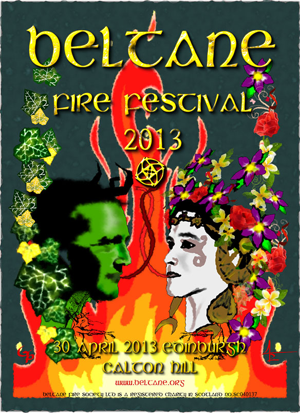 Beltane 2013 poster artwork entry #3