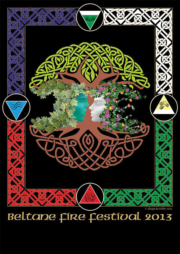 Beltane 2013 poster artwork entry #4