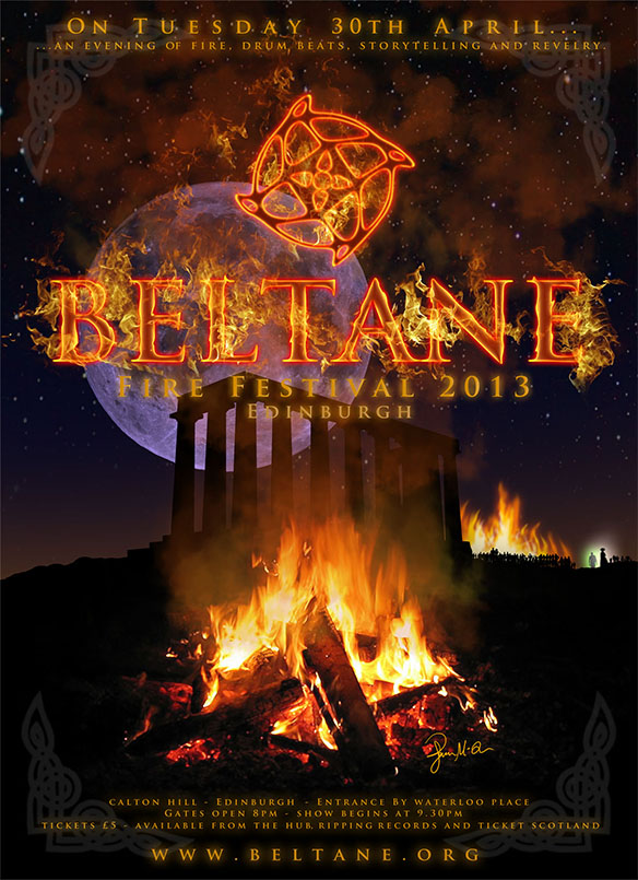 Beltane 2013 poster artwork entry #5