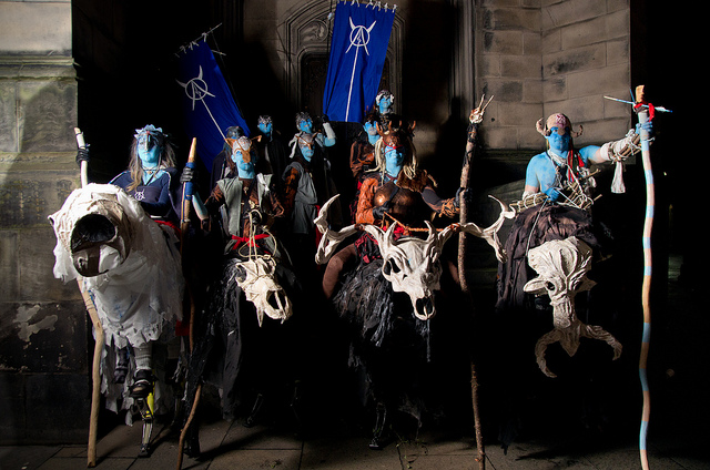 Winter Riders at Samhuinn 2013 by Mark Taylor