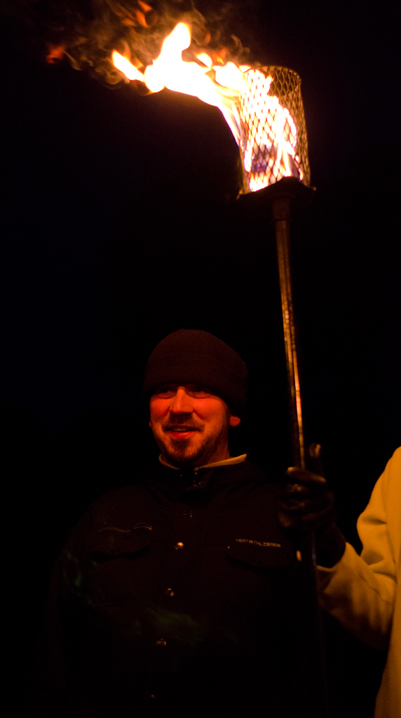 Torchbearers fire practice