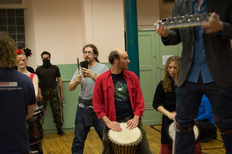 Indoor stage rehearsal by James Illing