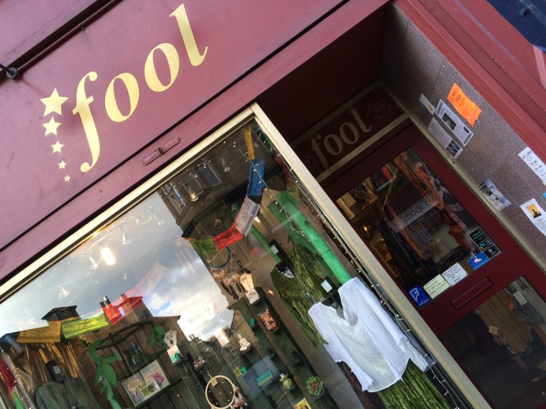 Photograph of Fool's shop front