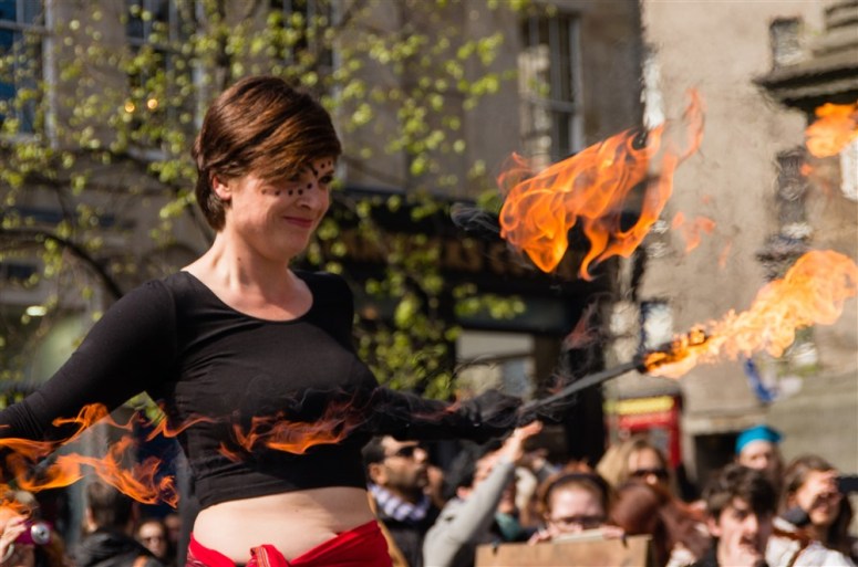 Beltane 2015 busk by Mark Taylor