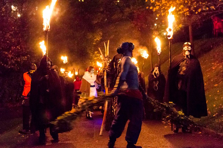 Samhnuinn 2014 Procession by Gyorgy Papp