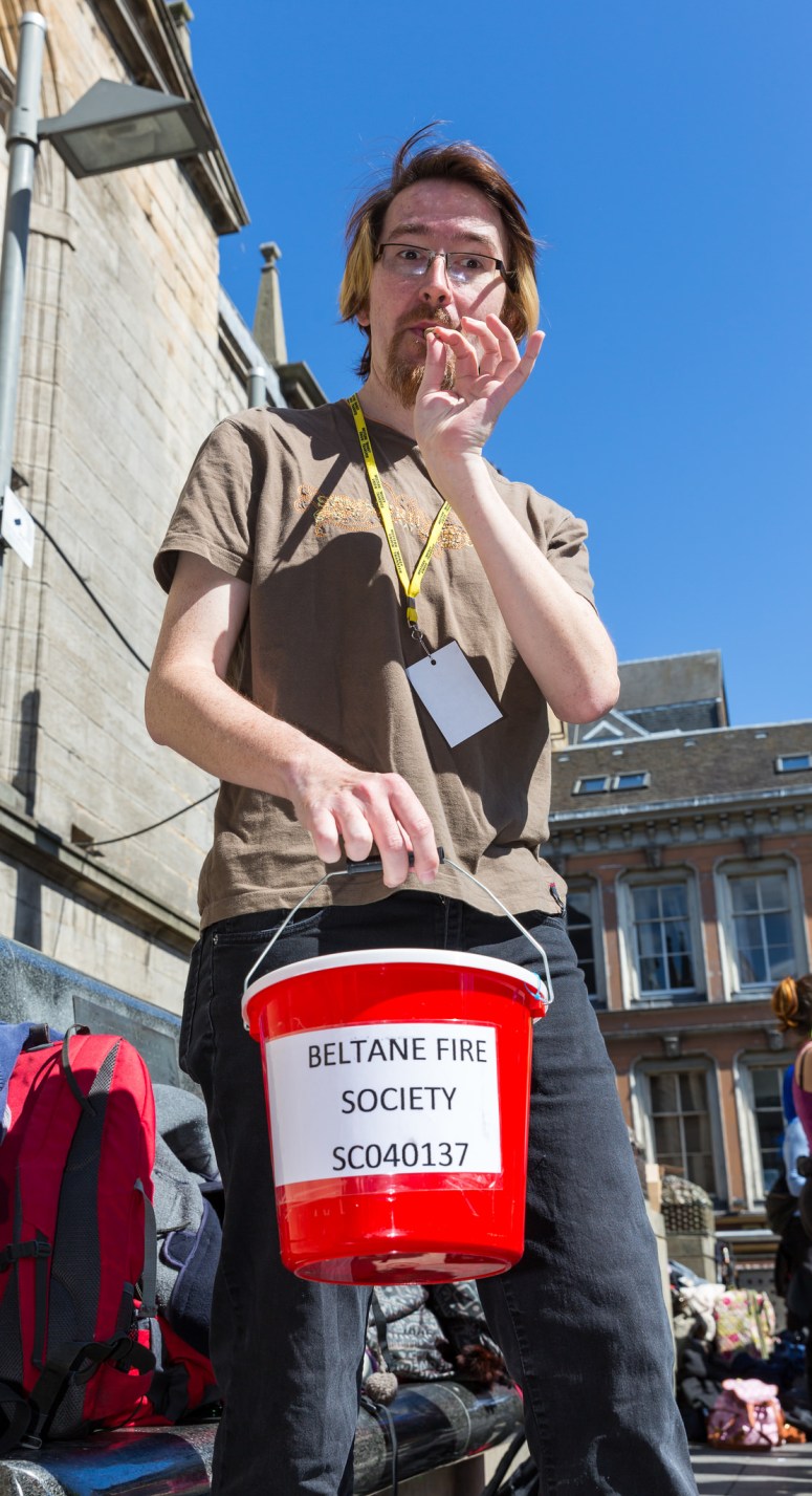 Bucketeer at the Beltane 2015 Busk by Neil Barton