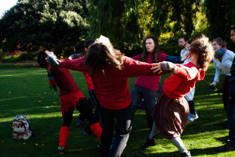 Reds and White Hunt by Laura Wallace