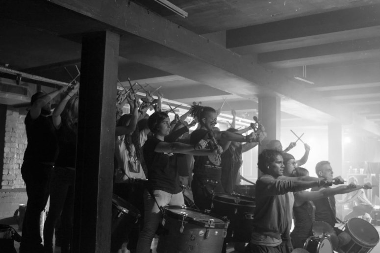 Winter Drummers rehearsal by Pascal van der Meiden