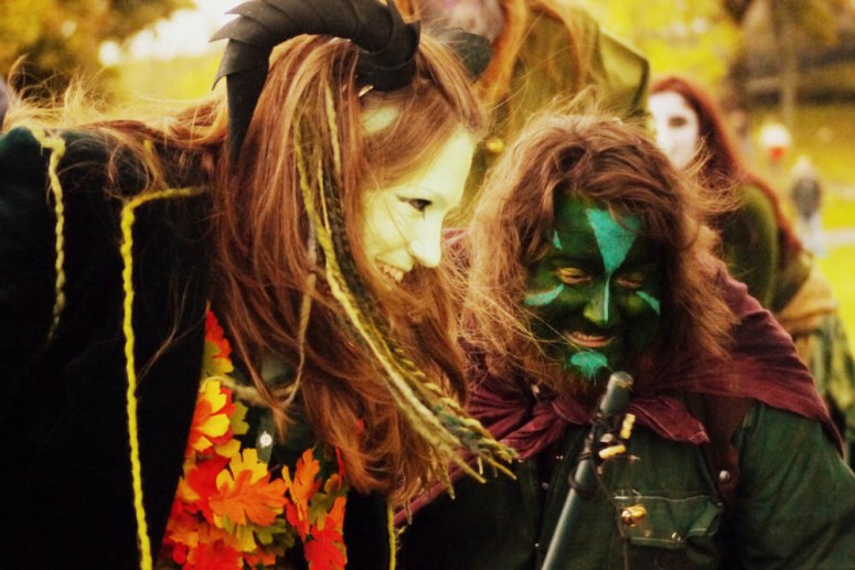 The Samhuinn 2015 Faerie Porters by Bleu Hope