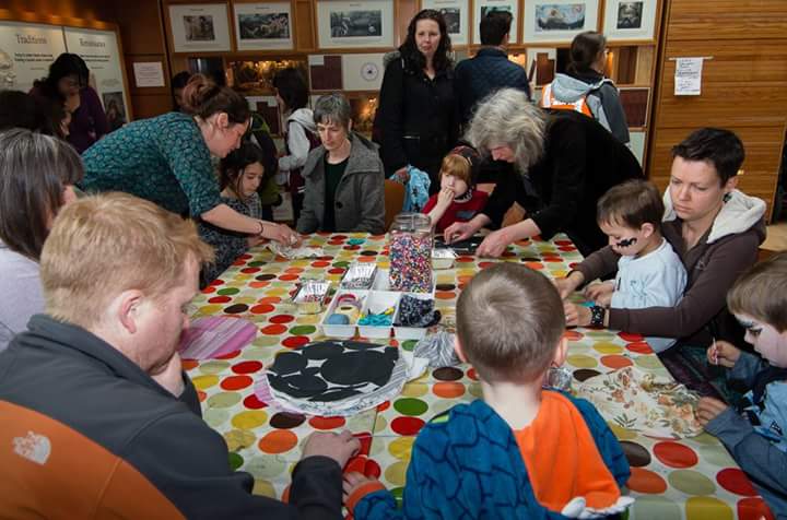 Our volunteers crafted heaps of fun for everyone at Family Beltane earlier this year.