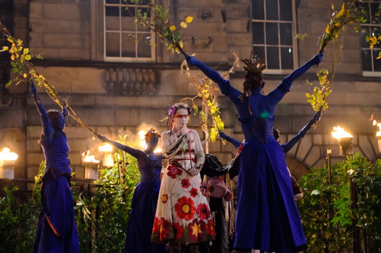 Blues at Samhuinn 2012 by Richard Winpenny