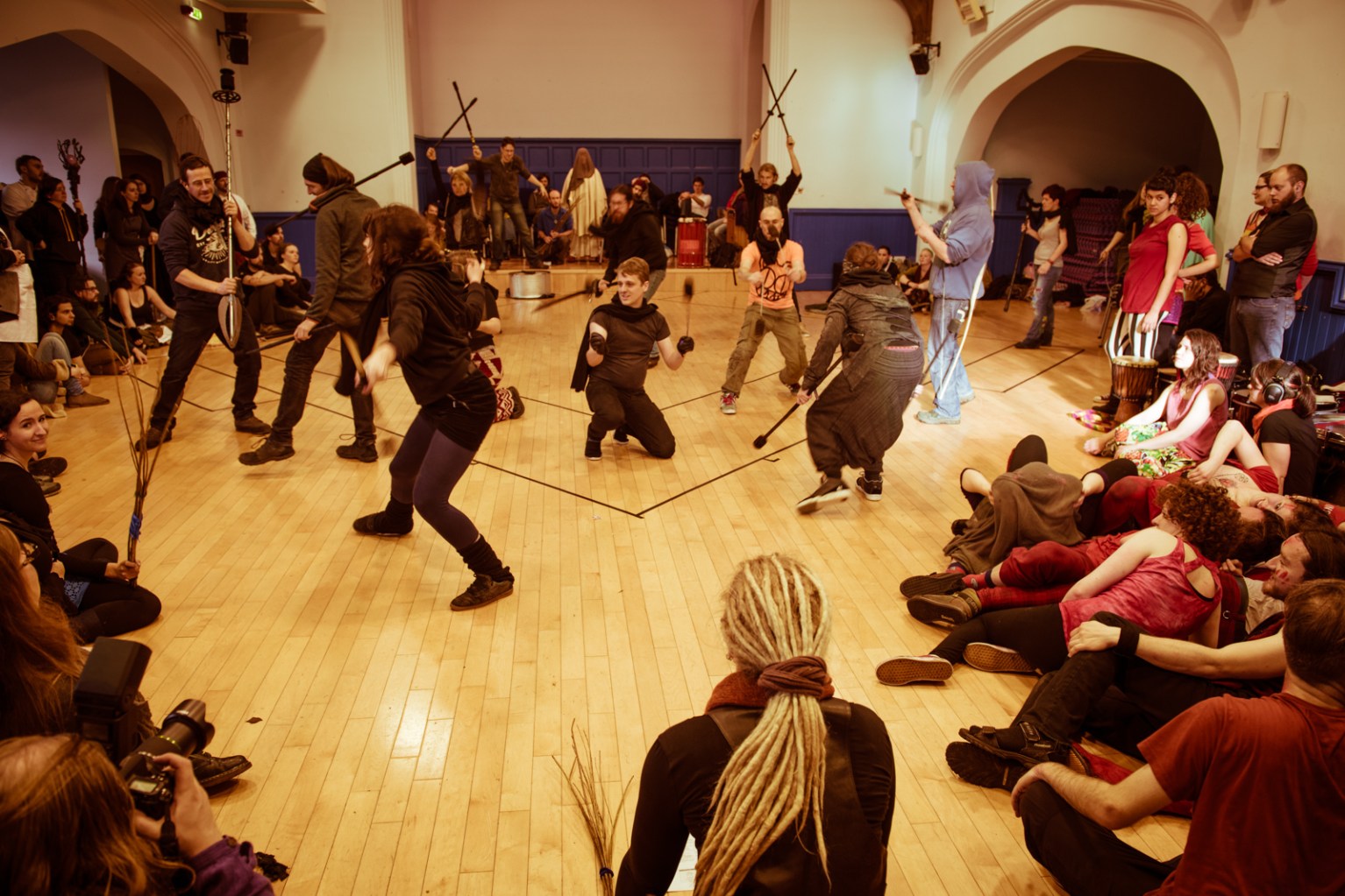 Indoor stage walkthrough by Dan Mosley